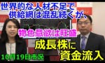 【市況】10月19日のマーケット市況を西野匡さんが解説。