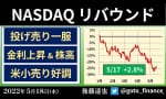 ナスダック 2.8％反発、今後の展望（後藤達也）